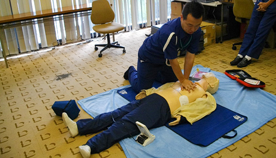 AED取り扱い研修